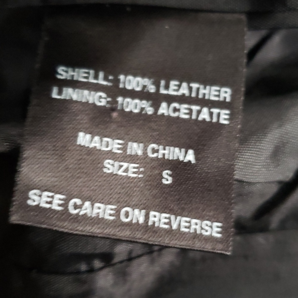 Rouge Moto black leather Jacket - Picture 7 of 8